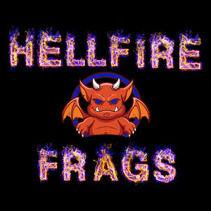 Hellfire Frags - Hellfire Logo Large Front Print T-Shirt